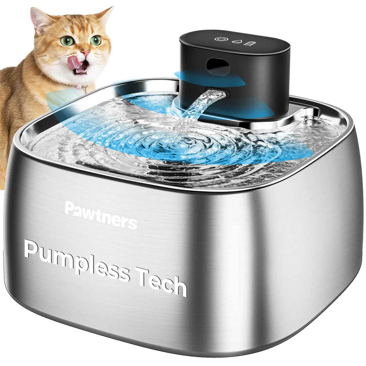 Pet water fountain replacement filters